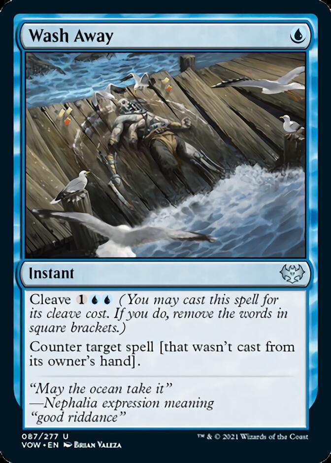 Wash Away [Innistrad: Crimson Vow] Foil