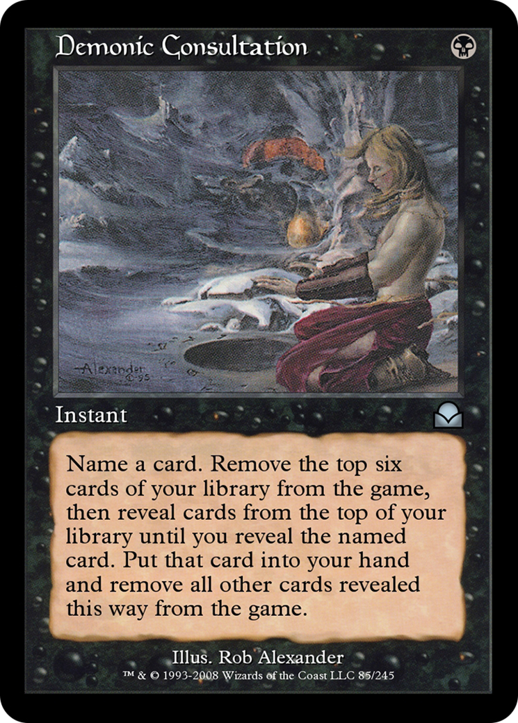 Demonic Consultation  [Masters Edition II] Foil