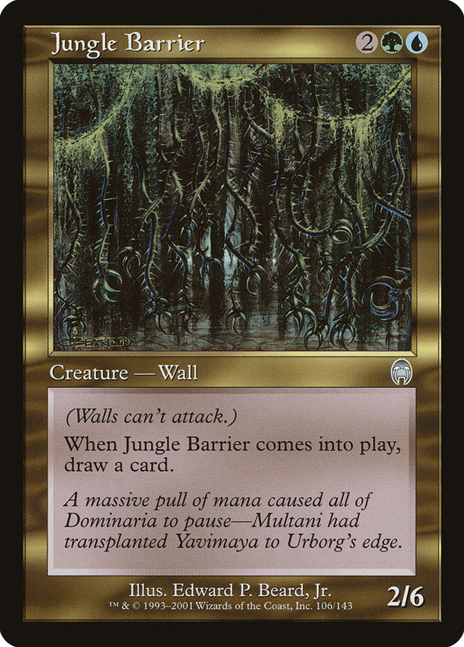 Jungle Barrier [Apocalypse] Foil