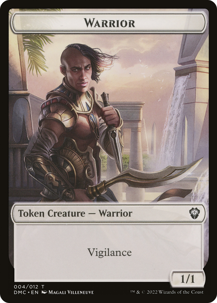 Warrior  [Dominaria United Commander Tokens] Foil