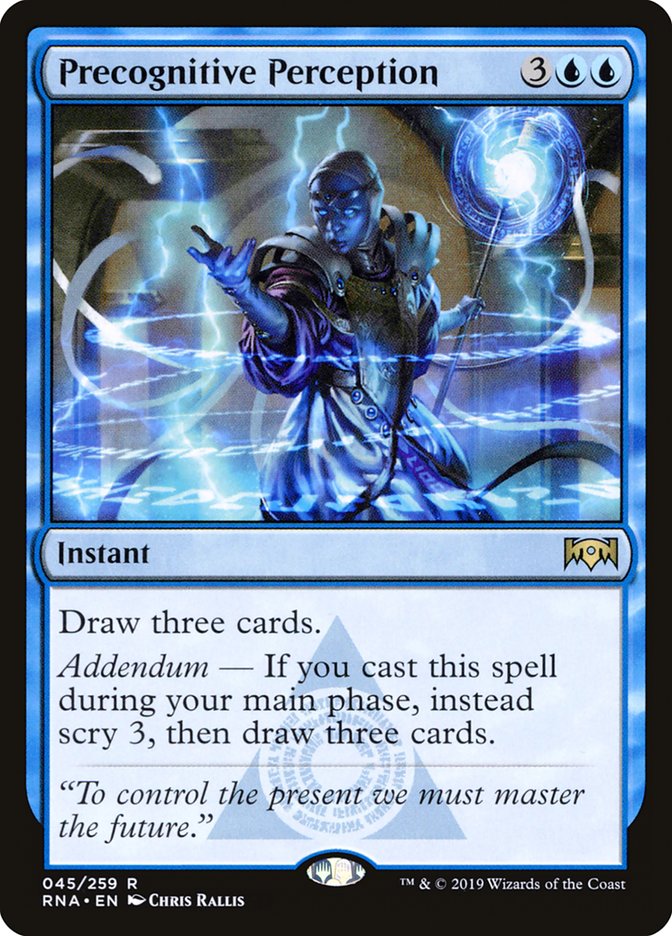 Precognitive Perception [Ravnica Allegiance] Foil