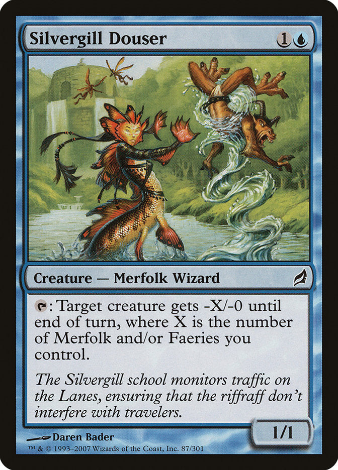 Silvergill Douser [Lorwyn] Foil