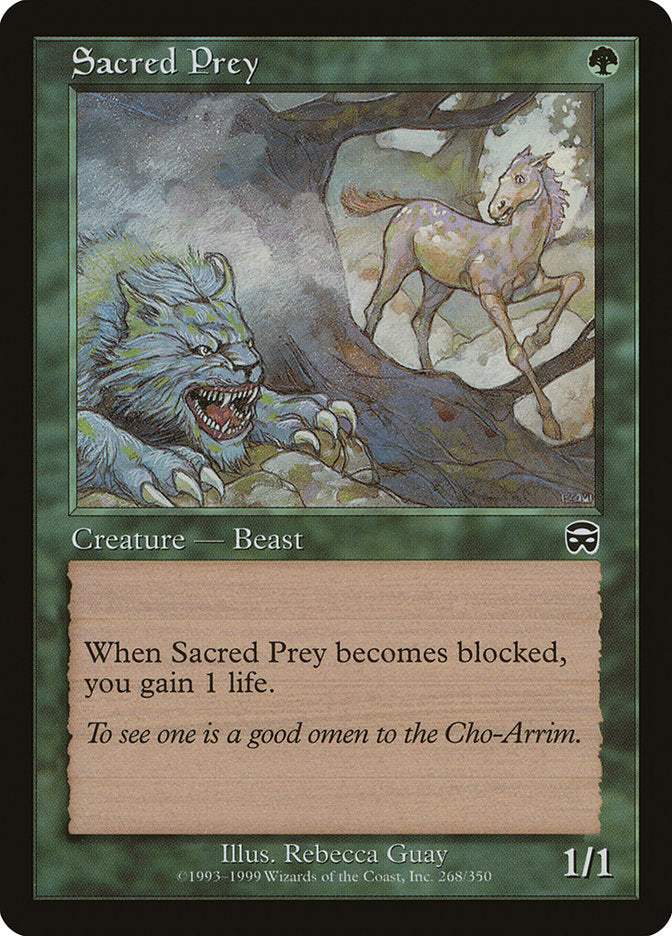 Sacred Prey [Mercadian Masques] Foil