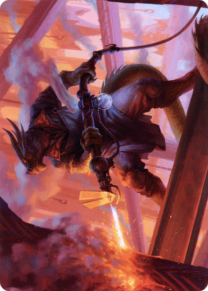 Plasma Jockey // Plasma Jockey  [New Capenna Art Series] (Borderless) Foil