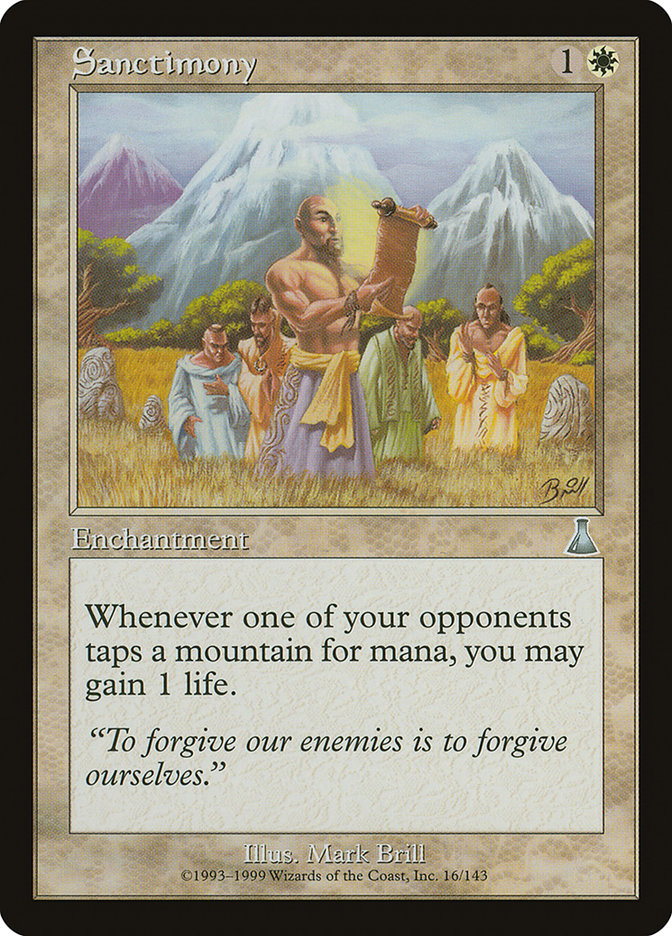 Sanctimony [Urza's Destiny] Foil