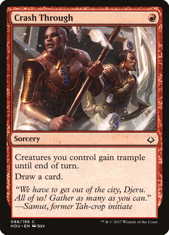 Crash Through [Hour of Devastation] Foil