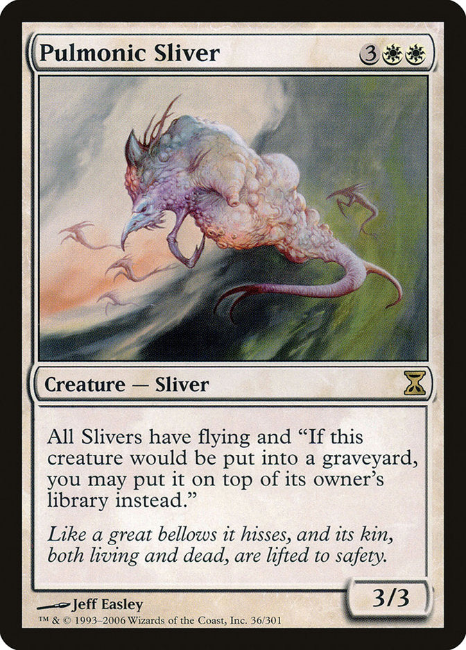 Pulmonic Sliver [Time Spiral] Foil