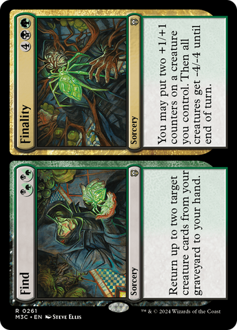 Find // Finality (Ripple Foil) [Modern Horizons 3 Commander]