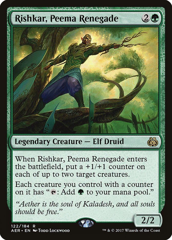 Rishkar, Peema Renegade [Aether Revolt] Foil