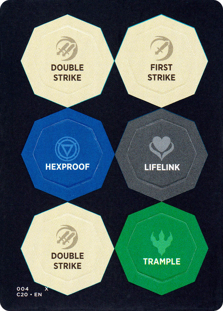 Punchcard // Punchcard  [Commander 2020 Tokens]