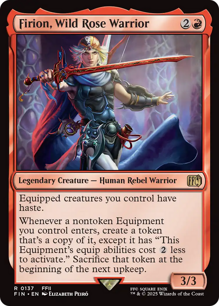 Firion, Wild Rose Warrior [FINAL FANTASY] Foil