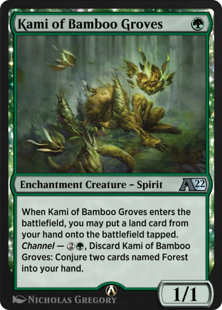 Kami of Bamboo Groves  [Alchemy: Kamigawa]: (enchantment)