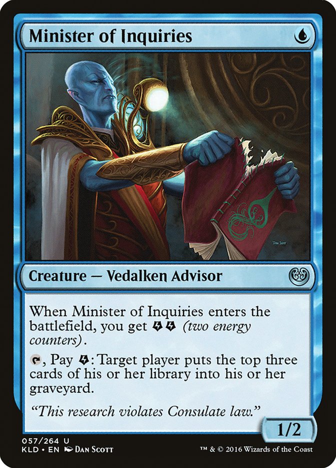 Minister of Inquiries [Kaladesh] Foil