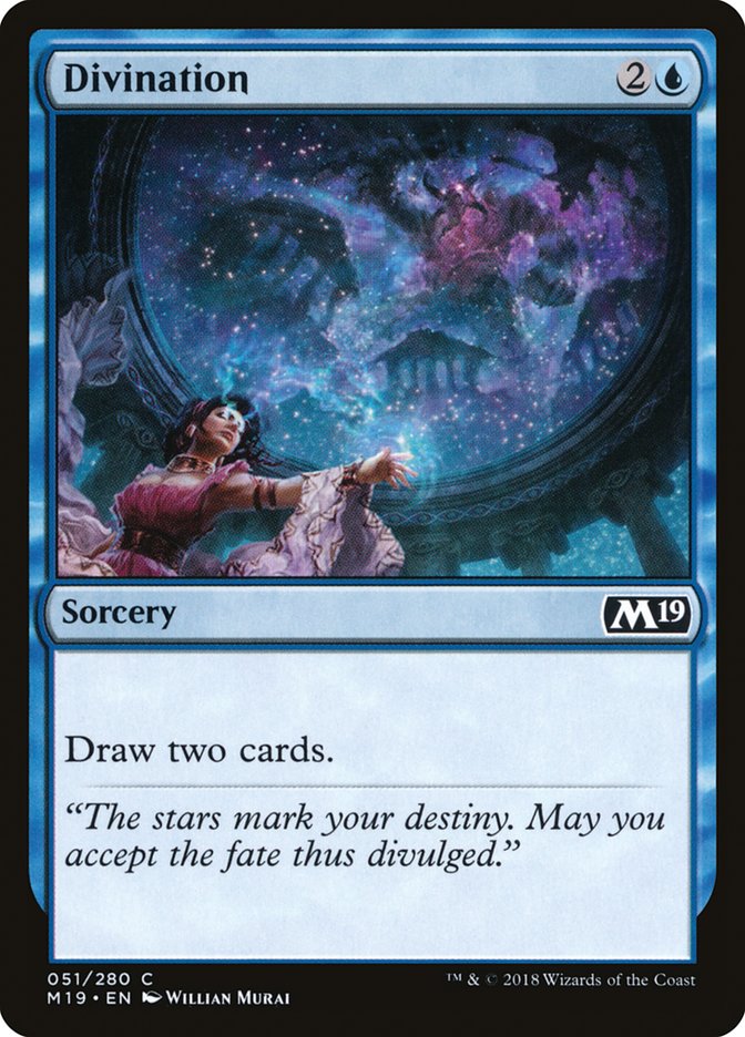 Divination [Core Set 2019] Foil