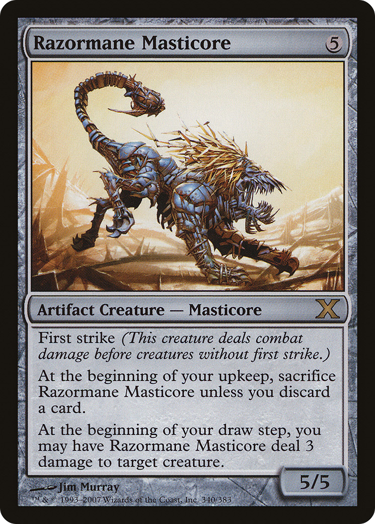 Razormane Masticore  [Tenth Edition]