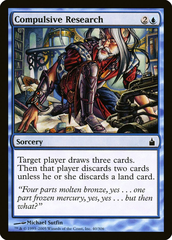 Compulsive Research [Ravnica: City of Guilds] Foil