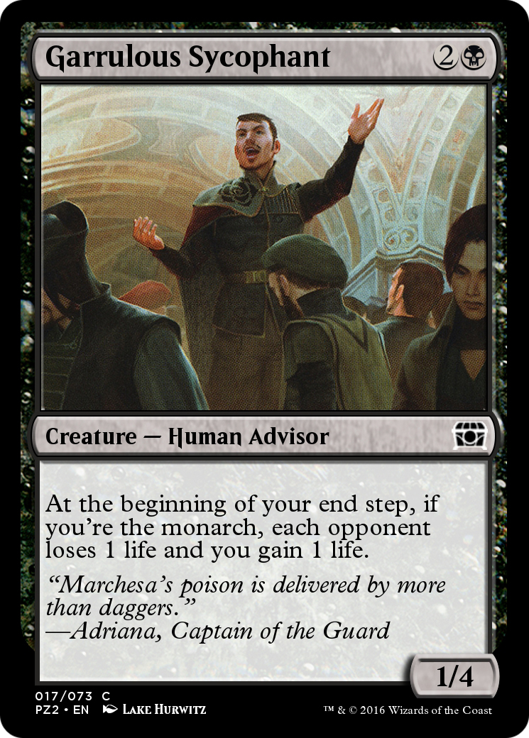Garrulous Sycophant  [Treasure Chest]