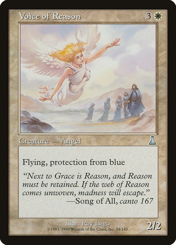 Voice of Reason [Urza's Destiny] Foil