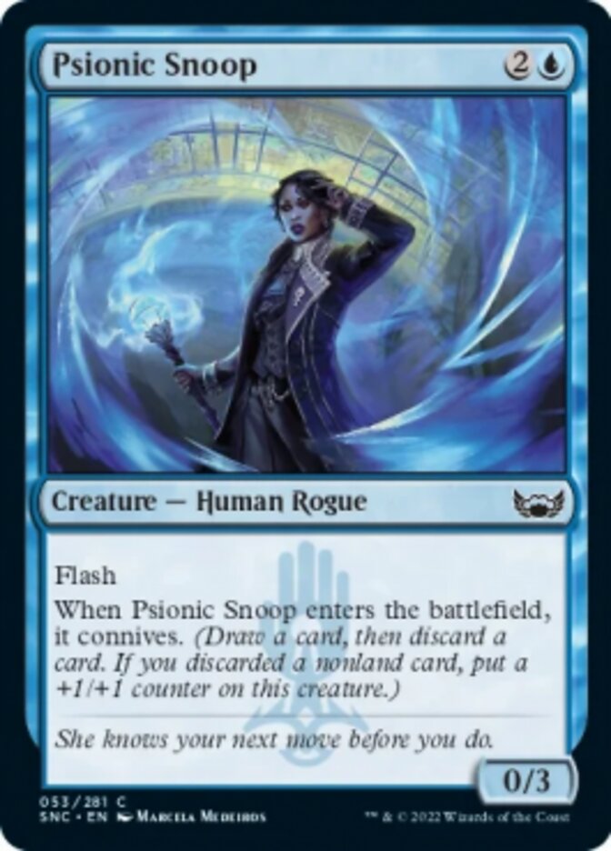 Psionic Snoop [Streets of New Capenna] Foil