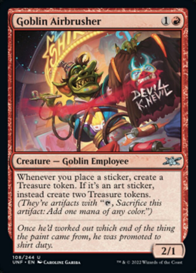 Goblin Airbrusher [Unfinity] Foil
