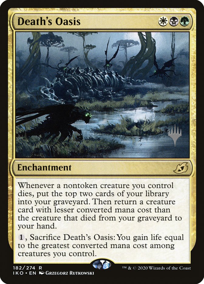 Death's Oasis (Promo Pack) [Ikoria: Lair of Behemoths Promos] Foil