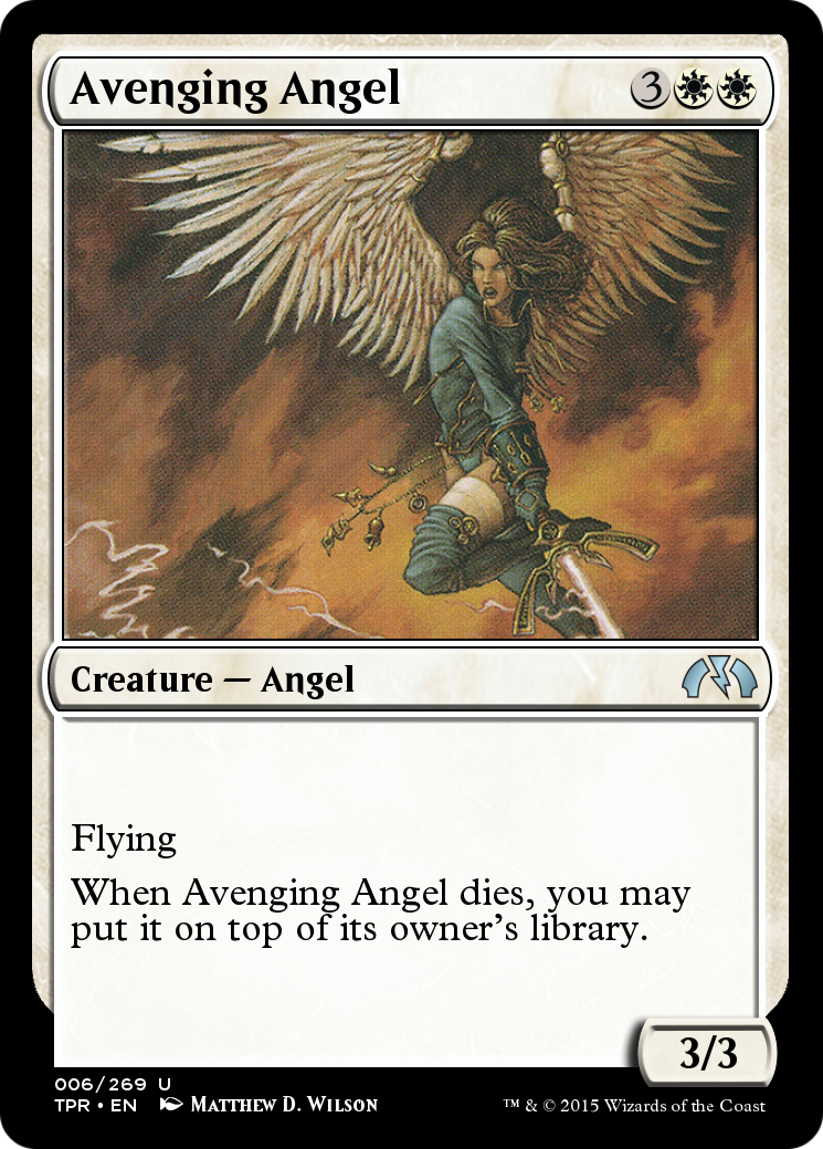Avenging Angel  [Tempest Remastered] Foil