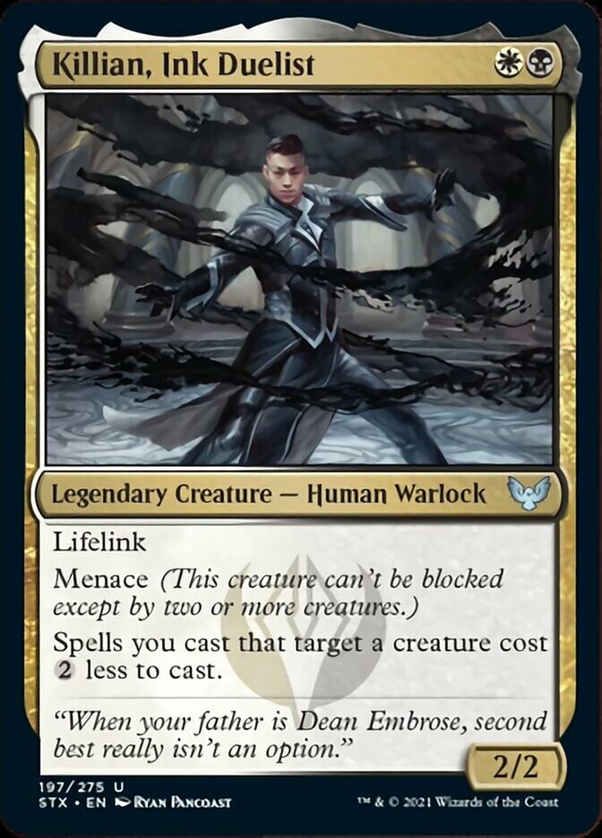 Killian, Ink Duelist [Strixhaven: School of Mages] Foil