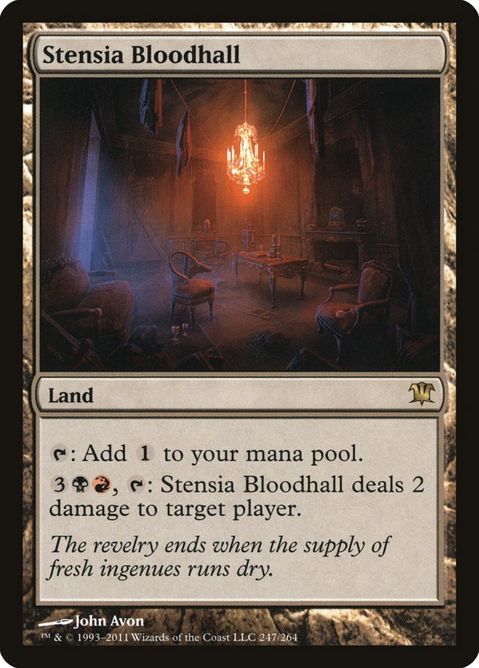 Stensia Bloodhall [Innistrad] Foil