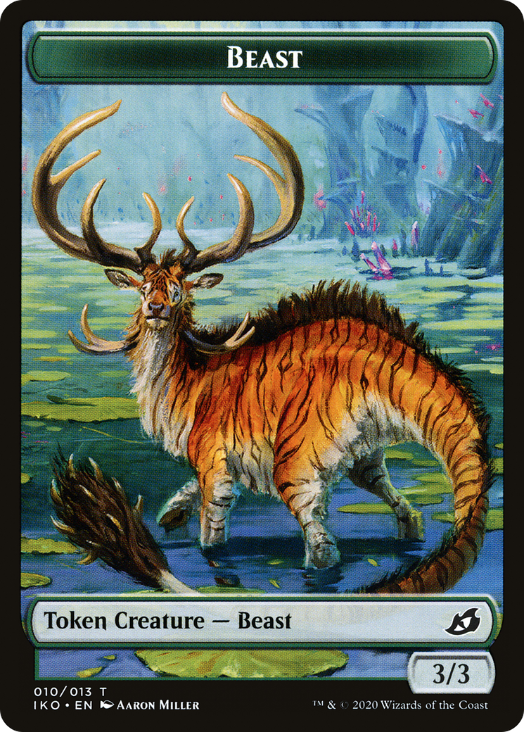 Beast  [Ikoria: Lair of Behemoths Tokens] Foil