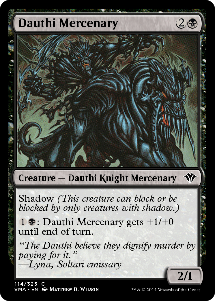 Dauthi Mercenary  [Vintage Masters] Foil