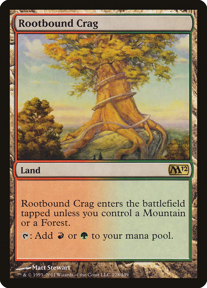 Rootbound Crag [Magic 2012] Foil