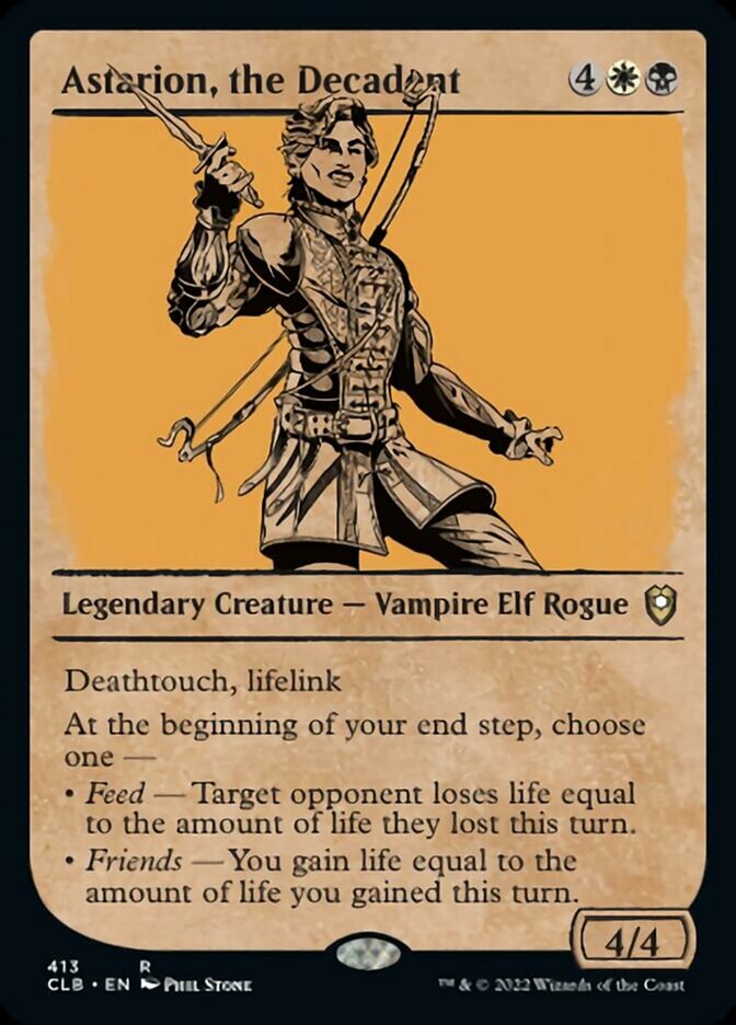 Astarion, the Decadent (Showcase) [Commander Legends: Battle for Baldur's Gate] Foil