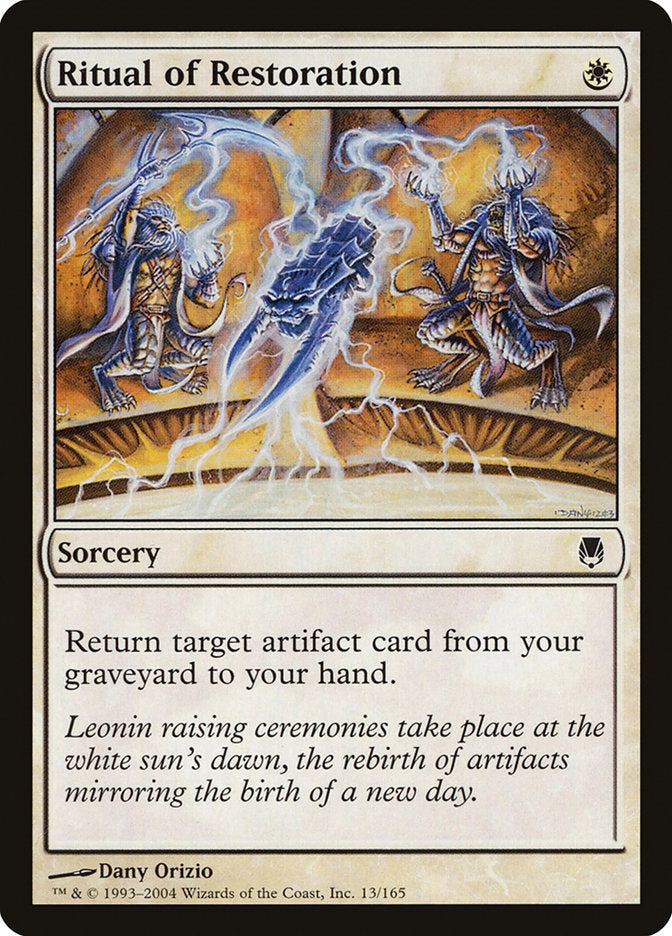 Ritual of Restoration [Darksteel] Foil