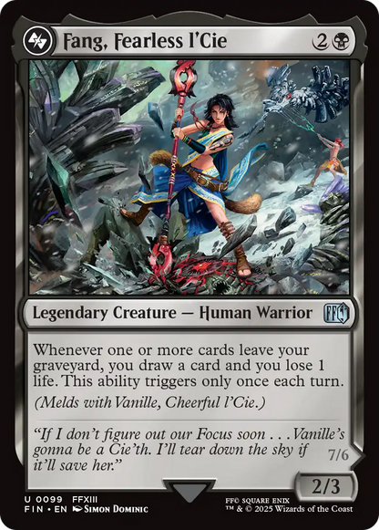 Fang, Fearless l'Cie [FINAL FANTASY] Foil