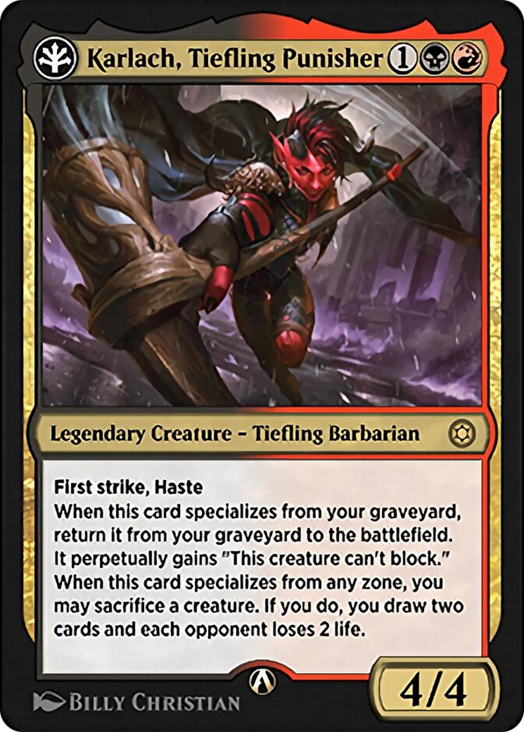Karlach, Tiefling Punisher  [Alchemy Horizons: Baldur's Gate]