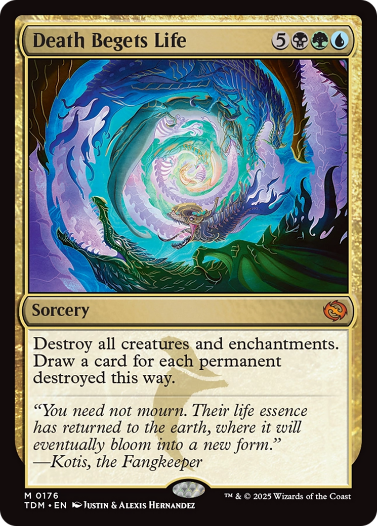 Death Begets Life [Tarkir: Dragonstorm] Foil