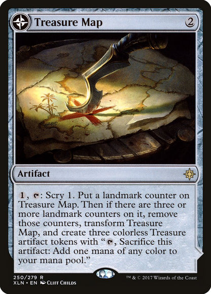Treasure Map // Treasure Cove [Ixalan] Foil
