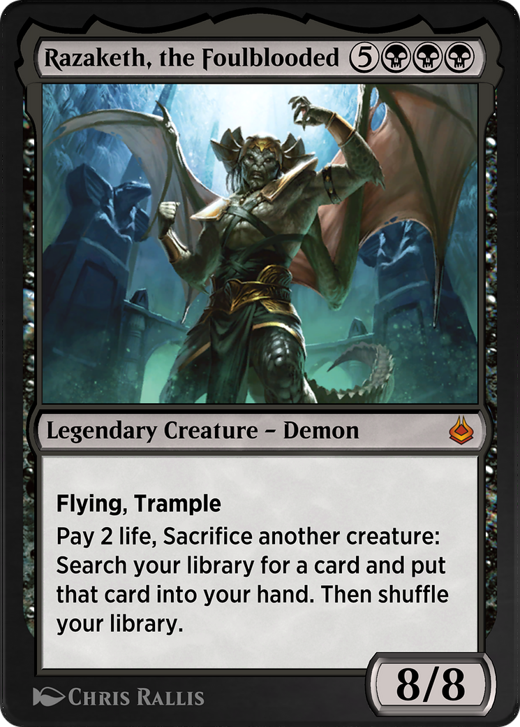 Razaketh, the Foulblooded  [Amonkhet Remastered]