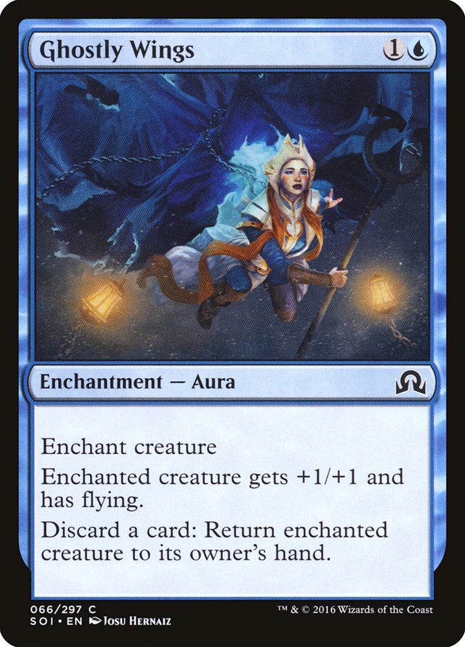 Ghostly Wings [Shadows over Innistrad] Foil