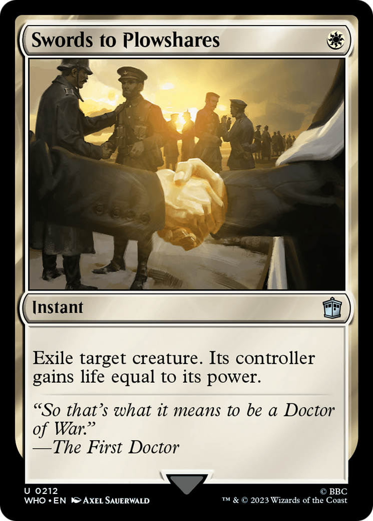 Swords to Plowshares [Doctor Who] Foil