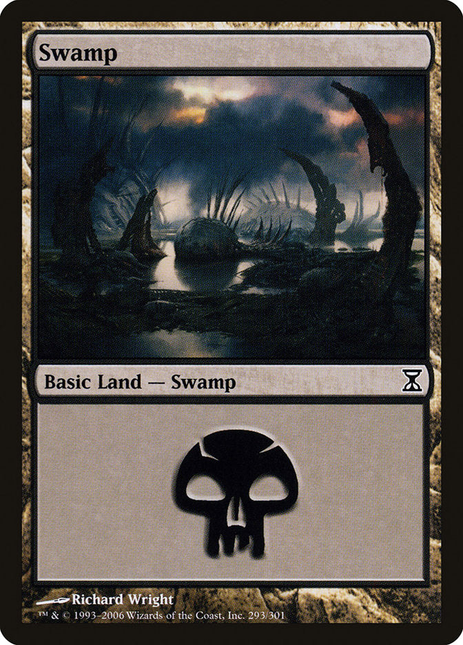Swamp (293) [Time Spiral] Foil