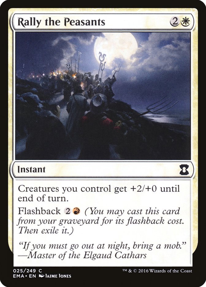 Rally the Peasants [Eternal Masters] Foil