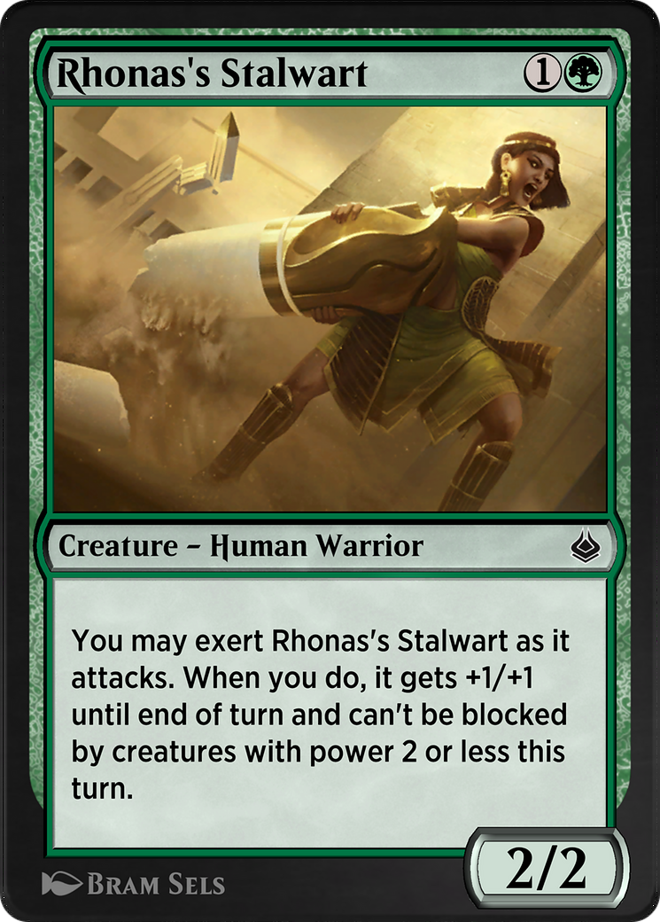Rhonas's Stalwart  [Amonkhet Remastered]