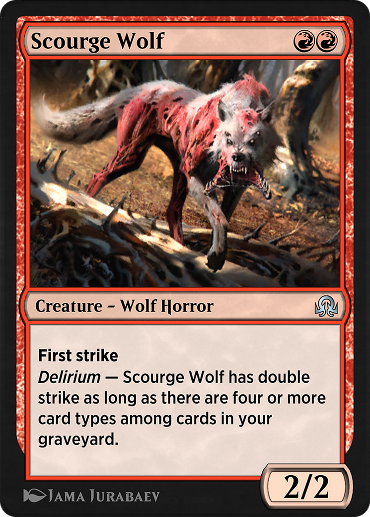 Scourge Wolf  [Shadows over Innistrad Remastered]