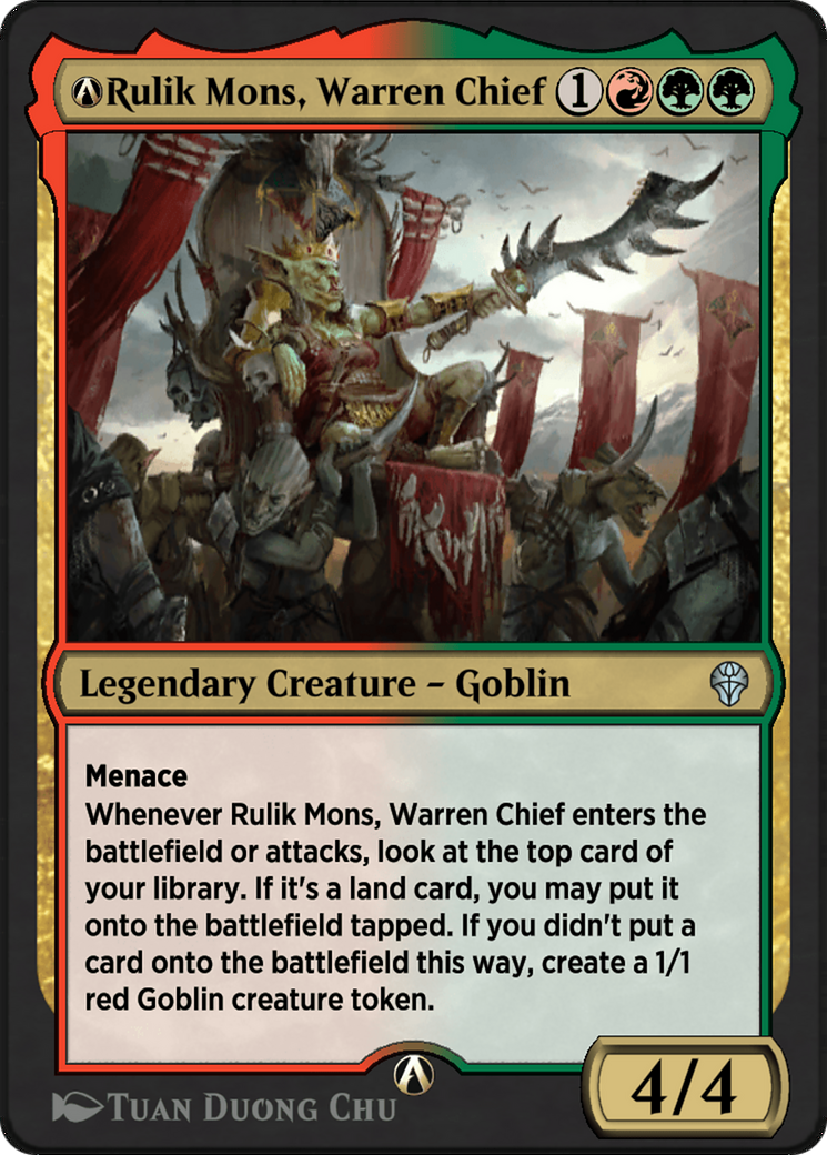 A-Rulik Mons, Warren Chief  [Dominaria United]