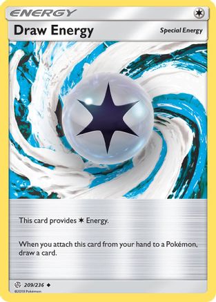 Draw Energy (209/236) [Sun & Moon: Cosmic Eclipse] Reverse Holofoil