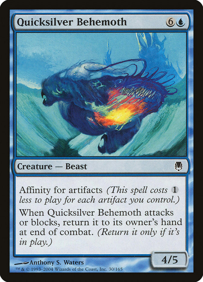 Quicksilver Behemoth [Darksteel] Foil
