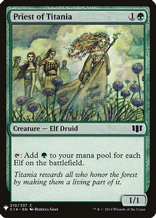 Priest of Titania  [The List Reprints]