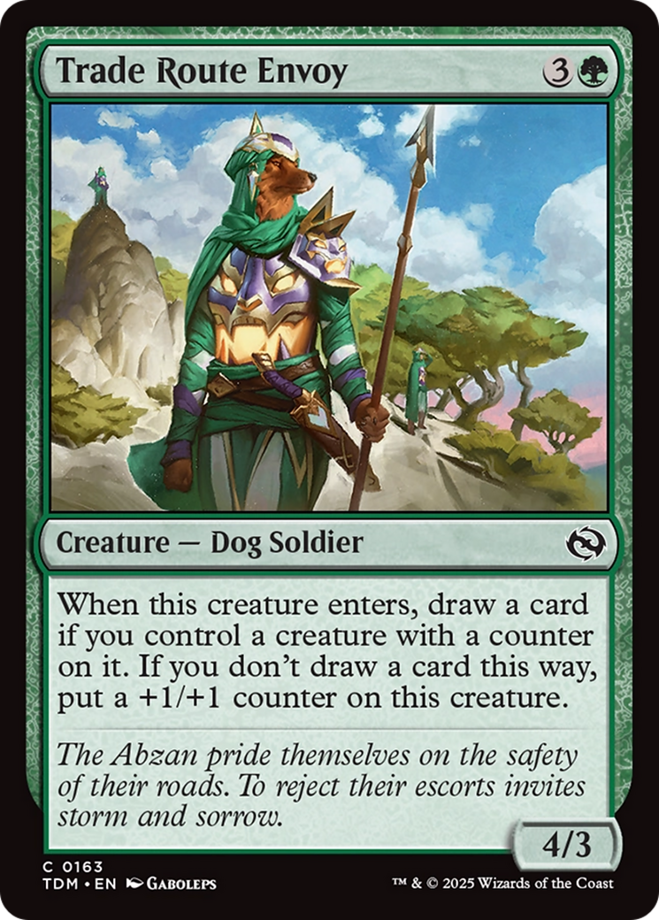 Trade Route Envoy [Tarkir: Dragonstorm] Foil