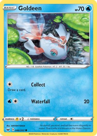 Goldeen (046/202) [Sword & Shield: Base Set] Reverse Holofoil
